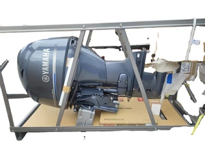Moteur hors-bord authentique Yamaha japonais 4 temps à arbre long F60FETL 60 CV - Product Image 1