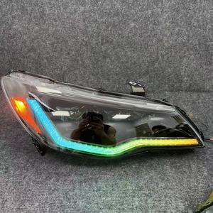 Phares LED pour Honda Civic FD2 de 8e génération (2005-2012), 12V, neufs, <span class=keywords><strong>couleur</strong></span> 6000K, RGB sept couleurs, modifiés - Product Image 2