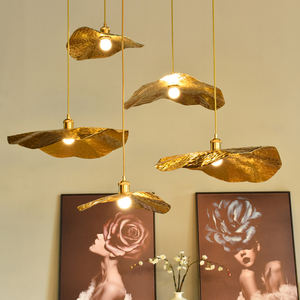 Lampe suspendue décorative moderne en métal de style chinois, avec <span class=keywords><strong>hauteur</strong></span> réglable, pour restaurant, taille moyenne - Product Image 1