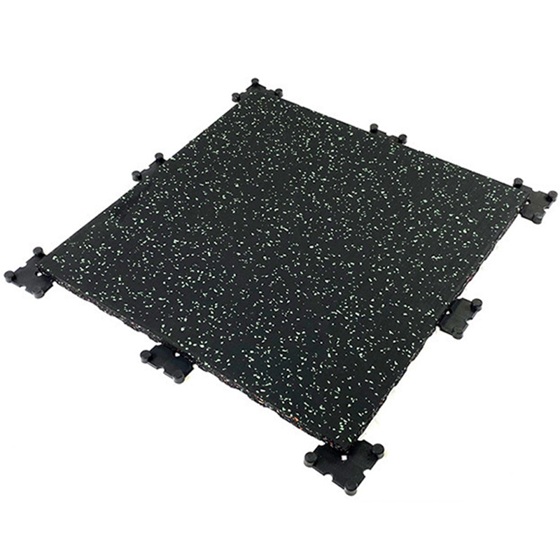 High Density Customized Gym Rubber Flooring Mat Durable EPDM Material for Exercise Zone and Fitness Zone