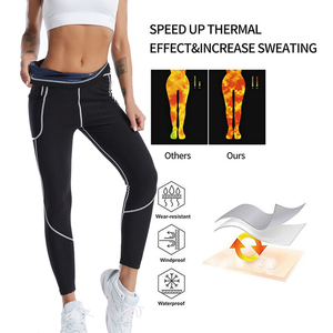 Camiseta de Neopreno <span class=keywords><strong>para</strong></span> Mujer, <span class=keywords><strong>para</strong></span> Sudar y Perder Peso, Chaqueta de Sauna, <span class=keywords><strong>Traje</strong></span> de Entrenamiento, Ropa Deportiva Larga, Top y Pantalones Quemadores de Grasa - Product Image 2