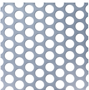 Tôle en aluminium perforée galvanisée avec trous ronds 1220x2440mm 1mm d'épaisseur pour application d'écran - Product Image 1