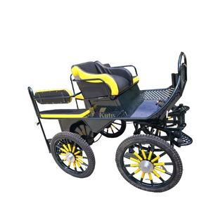 รถม้าสี่ล้อสีเหลืองรุ่นใหม่ล่าสุด/รถม้าโพนี่แสนน่ารัก/รถม้าสุดวิเศษ - Product Image 4
