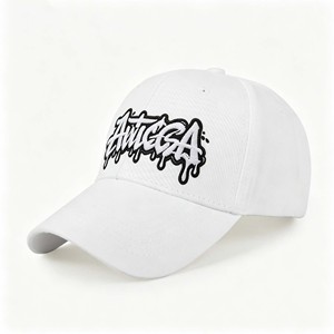 Gorra de béisbol tipo camionero de 6 paneles de mezclilla lavada y desgastada con malla, visera curva, estilo vintage y desgastado, tipo Dad Hat, con letras, logotipo personalizado OEM BSCI - Product Image 1