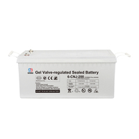 Batterie gel 12V 250Ah au plomb-acide pour l'électronique grand public et les outils électriques