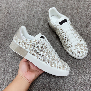 Chaussures rouges personnalisées de créateur de haute qualité pour hommes chaussures décontractées à la mode chaussures de luxe hip hop - Product Image 4