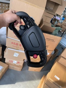 Volante de Fibra de Carbono Forjado con Pantalla LED y Cuero Genuino para Audi R8 <span class=keywords><strong>TT</strong></span> <span class=keywords><strong>Roadster</strong></span> RS TTS <span class=keywords><strong>MK2</strong></span> 8j 2008 a 2013 - Product Image 6