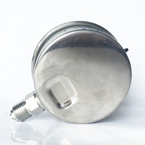 63 Mm 2.5 Inch Quay Số Kích Thước Phạm Vi Của 6bar 90PSI Hồ Đo Áp Suất Với Rememory Con Trỏ Màu Đỏ - Product Image 3