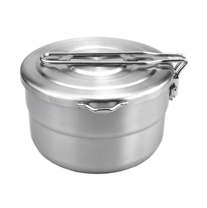 หม้อเบนโตะสำหรับตั้งแคมป์กลางแจ้ง DFB53 ทำจากสแตนเลส 304 สำหรับต้มน้ำ พร้อมด้ามจับพับได้ ตัวเลือกเสริมวัสดุอะลูมิเนียม - Product Image 2