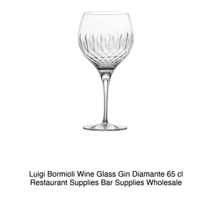 Luigi Bormioli Diamante <b>Gin</b> <b>Glass</b> 65 cl H 22.2 cm Ø 10 cm - Product Image 2