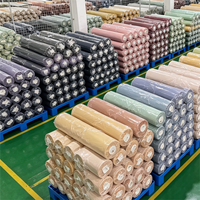Tissu satiné brillant sur mesure en polyester 100 %, lisse et brillant, poids moyen, largeur 150 cm, idéal pour la décoration de scène et de mariage