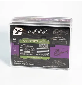 YANTRS Servo sin Escobillas de 40KG, Impermeable, de Alta Precisión, Codificación Magnética, Alto Voltaje, Alto Torque, para Coches de Escalada, Helicópteros y Carreras - Product Image 5