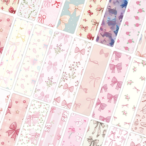 23 Pezzi/Busta Segnalibri Rosa Carini <span class=keywords><strong>per</strong></span> Amanti dei Libri Segnalibro a Fumetto con Fiocco Accessori <span class=keywords><strong>per</strong></span> Libri <span class=keywords><strong>per</strong></span> Adulti Studenti Insegnanti Regali di Lettura - Product Image 3