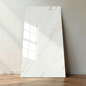<span class=keywords><strong>Porcelanato</strong></span> Blanco Moderno para Interiores de 120x60 cm, 1200 x 600 mm, Cerámica Esmaltada y Pulida para Piso - Product Image 1