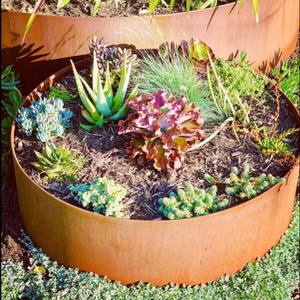 Corten Steel Metal Landscape <b>Edging</b> Flexible Lawn Border Strip for Outdoor Yard Pathway Decoration - Product Image 4