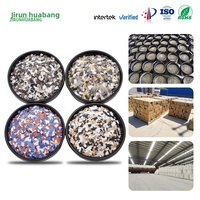 Feuille de vinyle multicolore pour revêtement de sol en résine époxy avec granulés durables de 1-3 mm, 3-5 mm, 5-8 mm