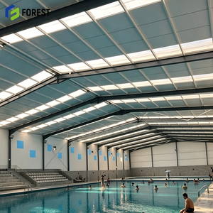 Centre sportif aquatique intérieur à haut débitaillement, construit en acier et doté d'une grue de pont, pour piscine et arène - Product Image 1