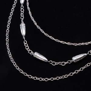 Metal Waist <b>Chain</b> For Women Multi Layer Bullet Design Hip Hop Style Zinc Alloy Denim Pants Accessory Daily Wear Street Fashion - Product Image 3