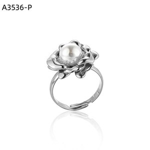 แหวนแฟชั่นประดับ PERLAS A3536 สำหรับผู้หญิง เครื่องประดับคุณภาพสูง - Product Image 1