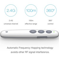 Multi-funzione RF 2.4GHz USB PPT pagina di tornitura elettronica insegnamento riunione formazione penna puntatore telecomando