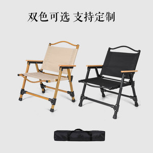 <b>Folding</b> Chair Aluminum Alloy Portable Outdoor Garden Chair Rectangular Black Foldable Low <b>Stool</b> - Product Image 3