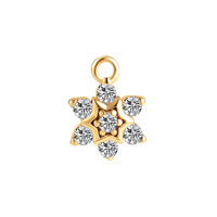 Pendentif HOVANCI plaqué or, petit modèle, pour bracelet, collier, accessoires DIY, vente en gros