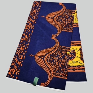 Nouvelle Arrivée Tissu Pagne Africain Hollandais en <span class=keywords><strong>Coton</strong></span> 100% Biologique Peigné Batik Doré à Paillettes Tissé 150g/m² - Product Image 5