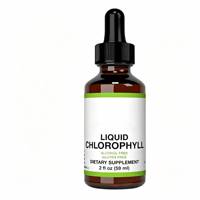 Complément alimentaire oral à base d'extrait de réglisse liquide biologique de chlorophylle pour adultes