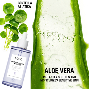 Suero Ampolla Facial FATAZEN Marca Blanca con Aloe Vera, Ácido Hialurónico y Centella Asiática <span class=keywords><strong>para</strong></span> <span class=keywords><strong>el</strong></span> Tratamiento del Acné y Sensibilidad - Product Image 4