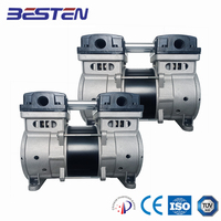Compresseur d'air à piston 12V sans huile avec composants de noyau de générateur d'oxygène 15L y compris moteur et roulement