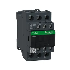 LC1D32GD TeSys Deca 32A 120VDC 3-Pole DC Contactor