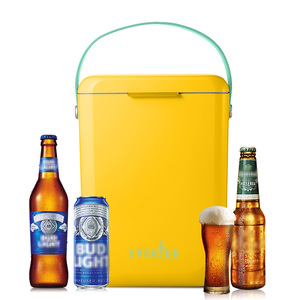 Yeni yükseltme 10L taşınabilir buzluk çanta kutu açık kamp sert soğutucu içecekler için piknik 48H soğuk tutma soğutucu kutusu - Product Image 3