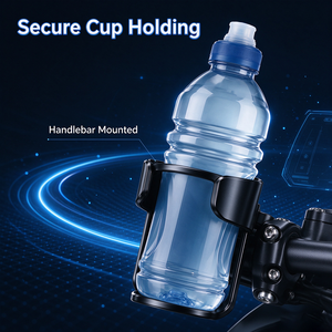 Support universel pour bouteille d'eau de trottinette électrique, support de tasse réglable pour vélo, pour le cyclisme - Product Image 1