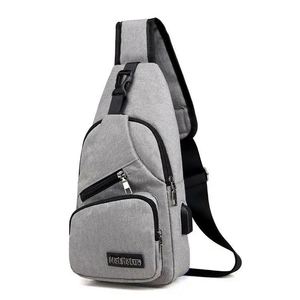 Outdoor Casual Sport <b>Chest</b> Bag New Messenger Fashion <b>Small</b> Men's Sling Crossbody Bag Anti-theft <b>Chest</b> Bag - Product Image 1