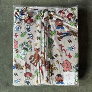 Toptan Bambu Bebek Kıyafetleri Gizemli Paketler Günlük Baskılı Hazır Kıyafetler Gizemli Bambu Kutular Fermuarlı Pijamalar Kör Kutu - Product Image 5