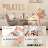 Accessoires de Fitness en Gros Unisexe Kit d'Accessoires de Pilates Chaussette de Pilates Bande de Résistance en Tissu de Gym Bloc de Yoga Anneau de Pilates