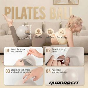 Accesorios de Fitness al por Mayor Kit de Accesorios de Pilates Unisex Calcetines de Pilates Banda de Resistencia de Tela <span class=keywords><strong>para</strong></span> Gimnasio Bloque de <span class=keywords><strong>Yoga</strong></span> Anillo de Pilates - Product Image 3