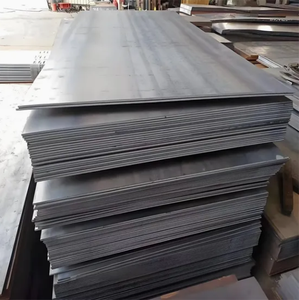 La Chine usine ASTM A36 Ss400 S235 S355 St37 St52 Q235B Q345b laminé à chaud Mme plaque de <span class=keywords><strong>t</strong></span>ôle en acier au carbone doux - Product Image 1
