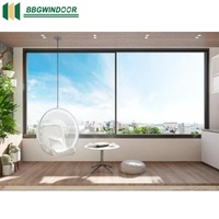 Conception de gril de fenêtre coulissante Lukliving dans les fenêtres au balcon