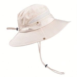 Chapeau Bob Homme Anti-UV Respirant pour Pêche en Extérieur, Protection Solaire Estivale Décontractée, Personnalisable avec Logo - Product Image 2