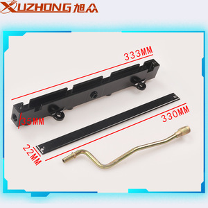 Rail de carburant en aluminium XUZHONG FR-1003 bleu pour la modification et la mise à niveau des moteurs de la série K - Product Image 5