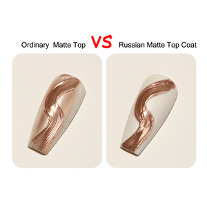 KODIES GEL Polvo cromado mate capa superior antiadherente <span class=keywords><strong>Topgel</strong></span> mate ruso sin HEMA/TPO Capa superior mate a prueba de cromo Man - Product Image 4