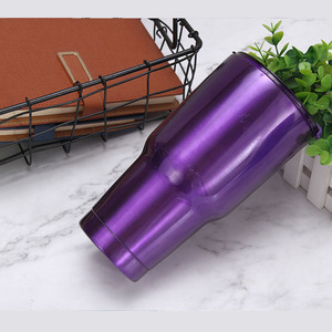 Gobelet à sublimation 20 30 OZ en acier inoxydable isolé double vide avec couvercle - Product Image 4
