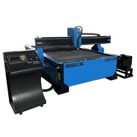 Machine de découpe plasma CNC pour tubes, tuyaux, plaques et panneaux en acier, avec table d'eau, à bon prix et garantie CE de 2 ans