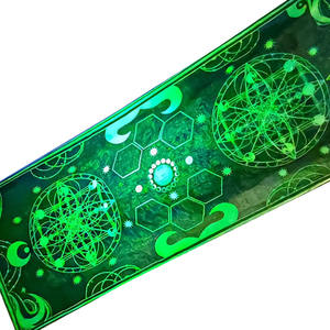 Bufandas de Pashmina al por mayor para proveedores de festivales y tiendas de merchandising bajo MOQ bufanda de Pashmina reflectante UV chal de diseño personalizado - Product Image 4