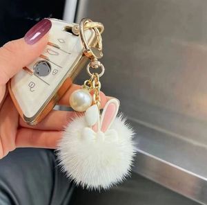 Nuevo Llavero de Peluche de Conejo 2026, Lindo Conejito Suave con Pompón, Ecológico y Duradero, Colgante Decorativo para Cartera y Bolso - Product Image 3