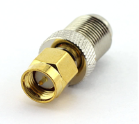 Connecteur Coaxial RF droit, connecteur femelle de Type F à SMA, mâle et femelle, adaptateur de Type F à S, M, A, couleur or