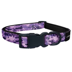 Conjunto de Arnés para Perro con Camuflaje Morado, Cierre de Hebilla Ajustable y Accesorio de Lazo para Mascotas - Product Image 4