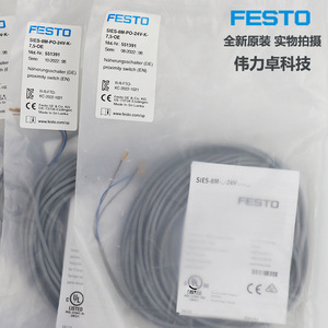 Festo Sies-8m-Po-24V-K-7.5-Oe Proximity Switch Inductive Sensor 7.5 Mm Sensing Distance Screw Terminal Shielded - Product Image 3