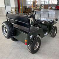 Mini Jeeps Eléctricos Nuevos de Fábrica, Legales para Circular en Carretera, Willys Jeep Go Kart